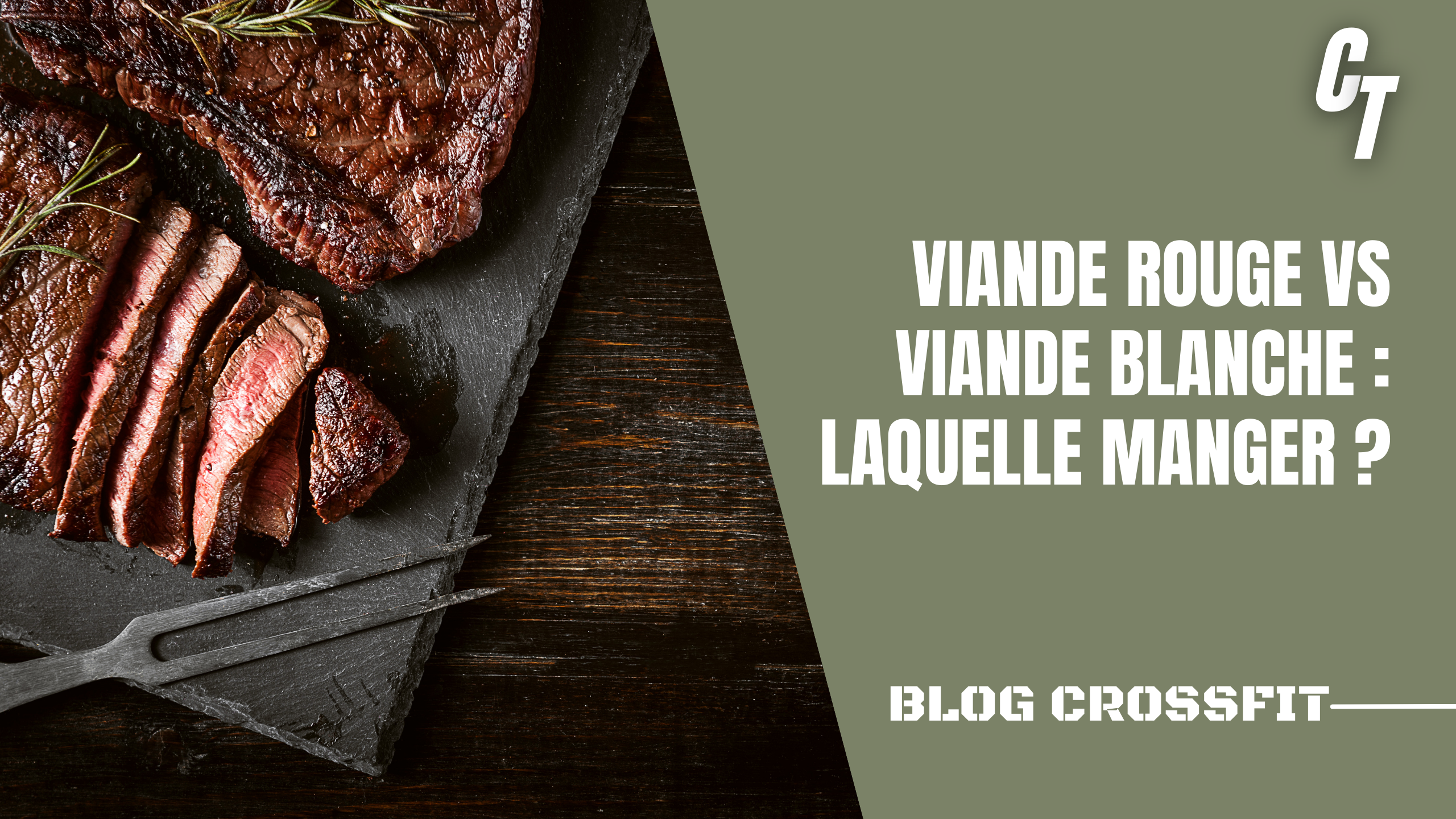 Quelle est la différence entre viande blanche et viande rouge ?